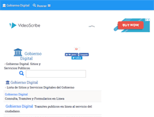 Tablet Screenshot of digitalgobierno.com